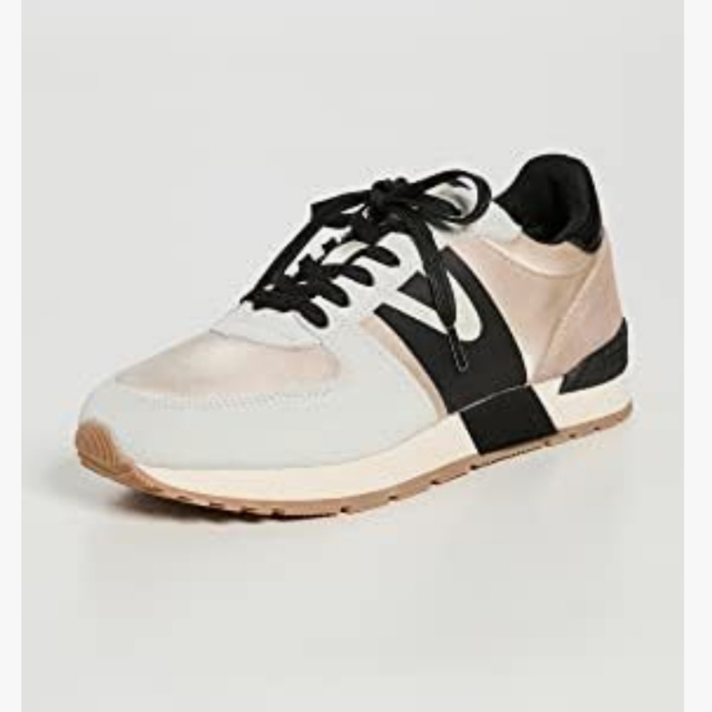 TRETORN Women's Loyola Lace-Up Sneakers - Color: White/Taupe/Black